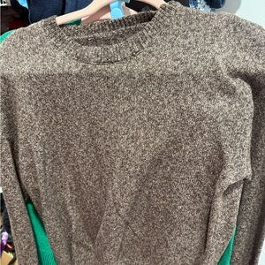 SHEIN Brown Textured Knit Top